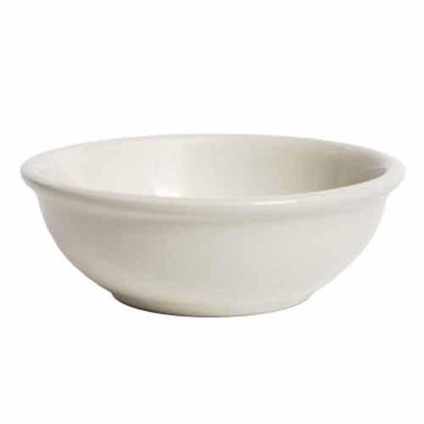 Tuxton China Reno 5.25 in. Narrowed Rim Nappie Bowl - White Porcelain - 3 Dozen TRE-024